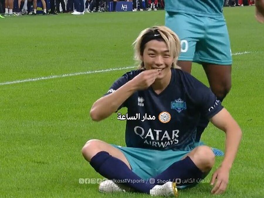 شاهد.. هذا ما فعله الياباني تايو