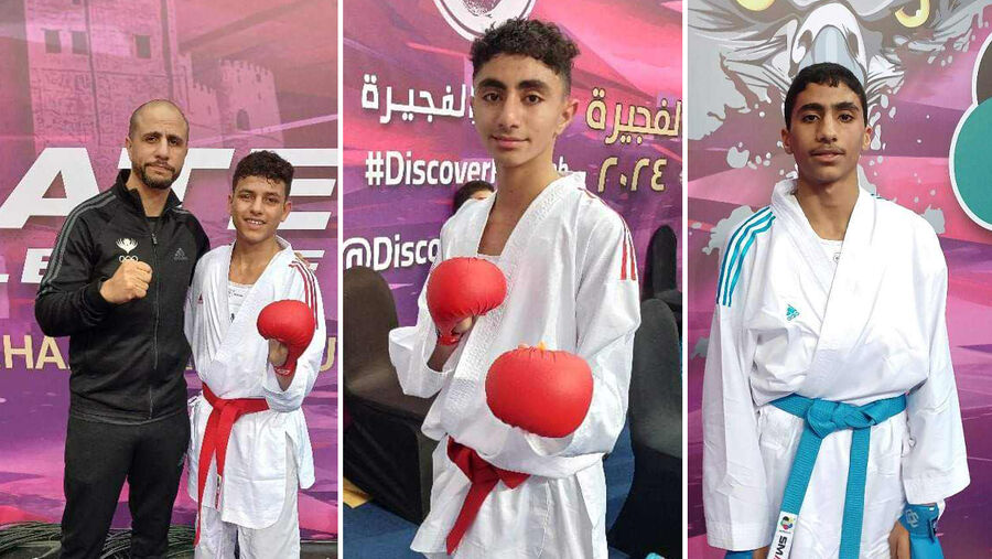 3 ميداليات جديدة لمنتخب الكراتيه للشباب