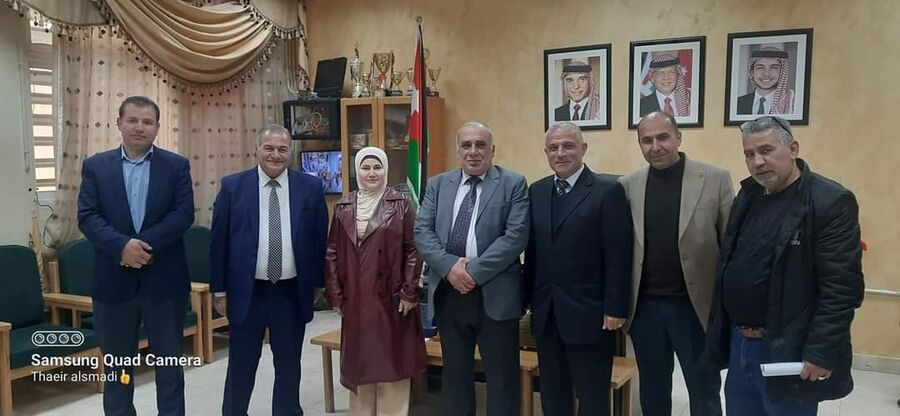 ندوة في مدرسة الملك عبدالله الثاني