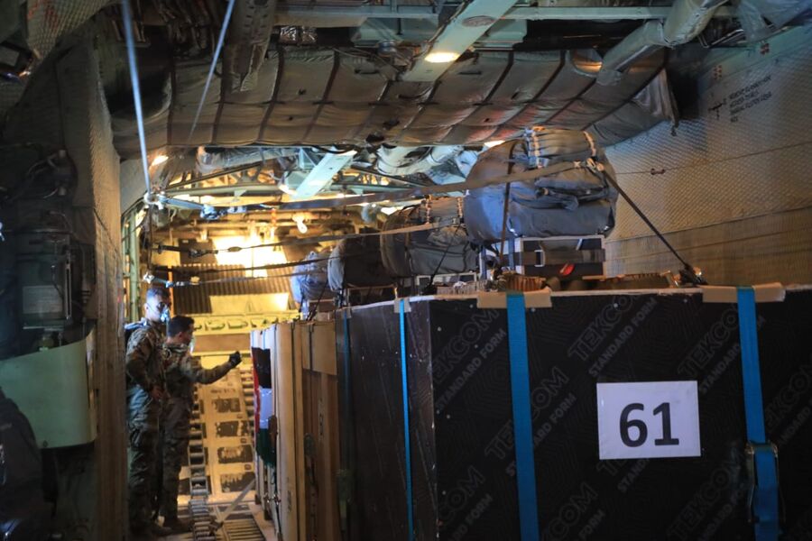 مصدر: انحراف أحد طرود الإنزالات إلى