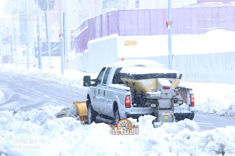 ما فرص تساقط الثلوج على الأردن