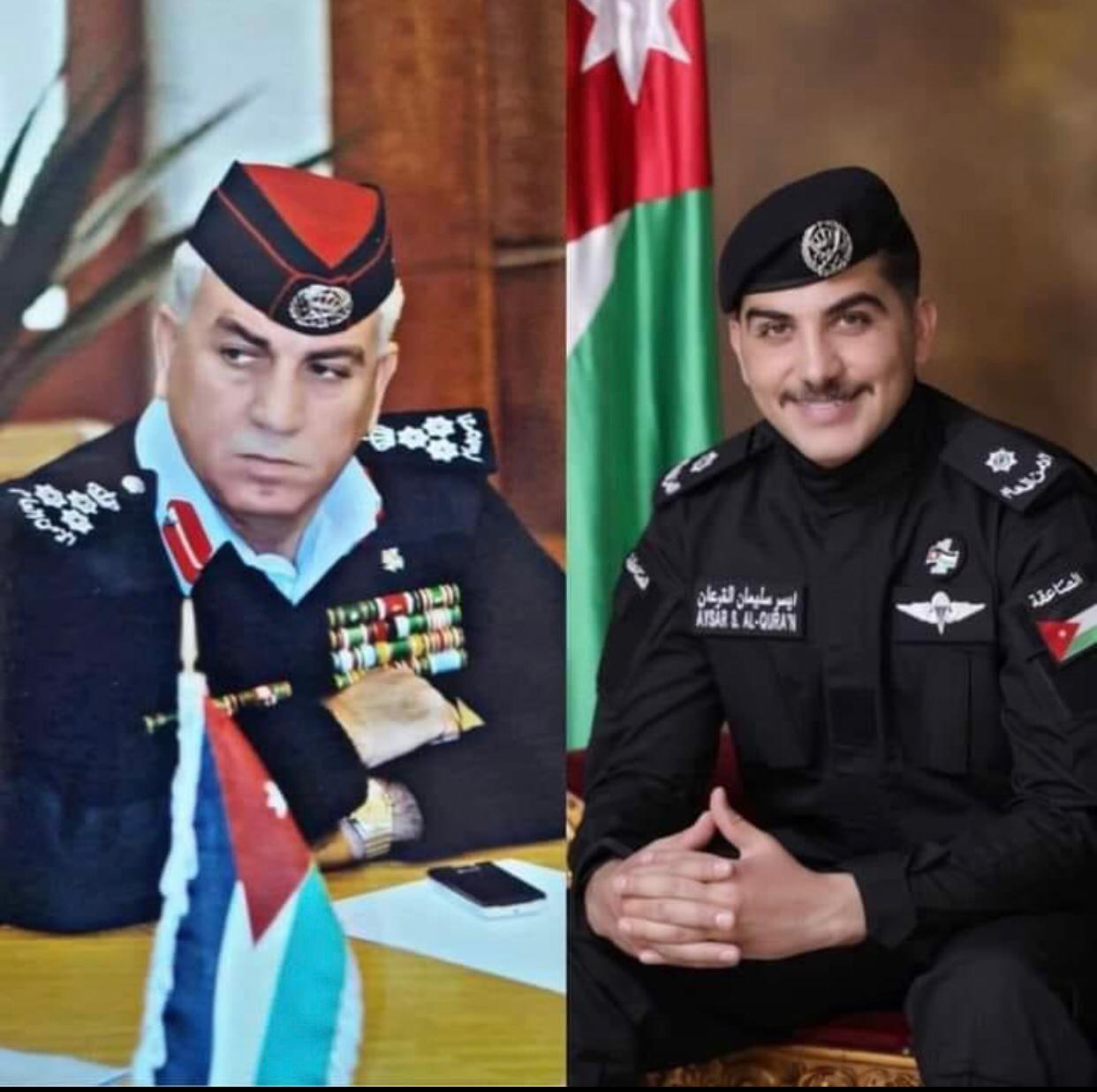 الملازم أيسر سليمان القرعان.. مبارك التخرج