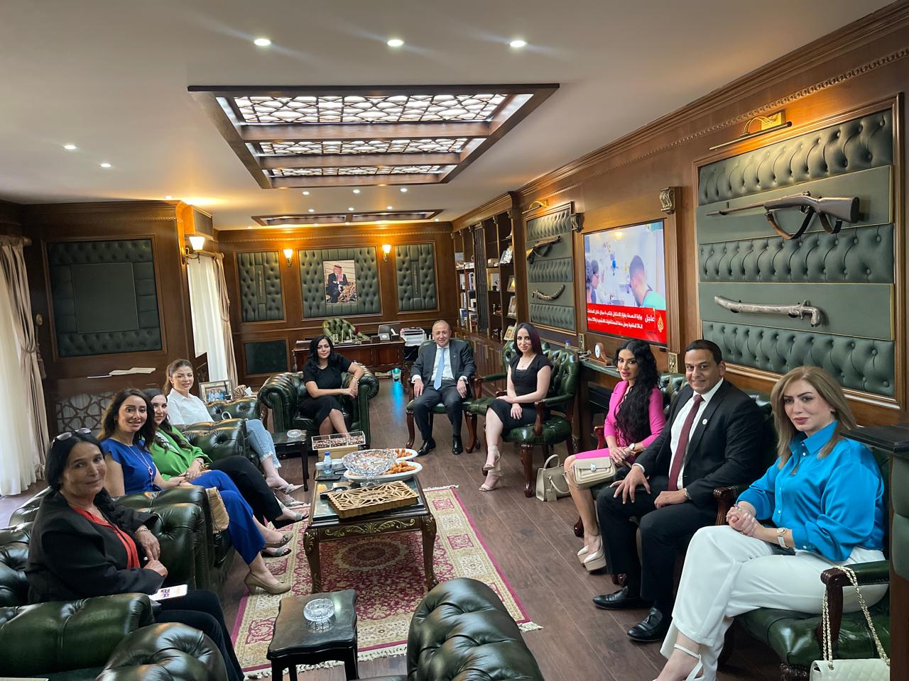 نخبة من الإعلاميات الأردنيات في ضيافة