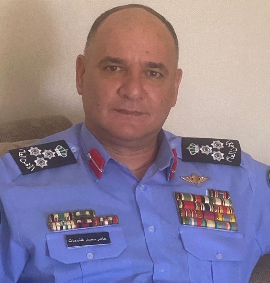 العميد عامر سعيد غنيمات.. مبارك الإرادة