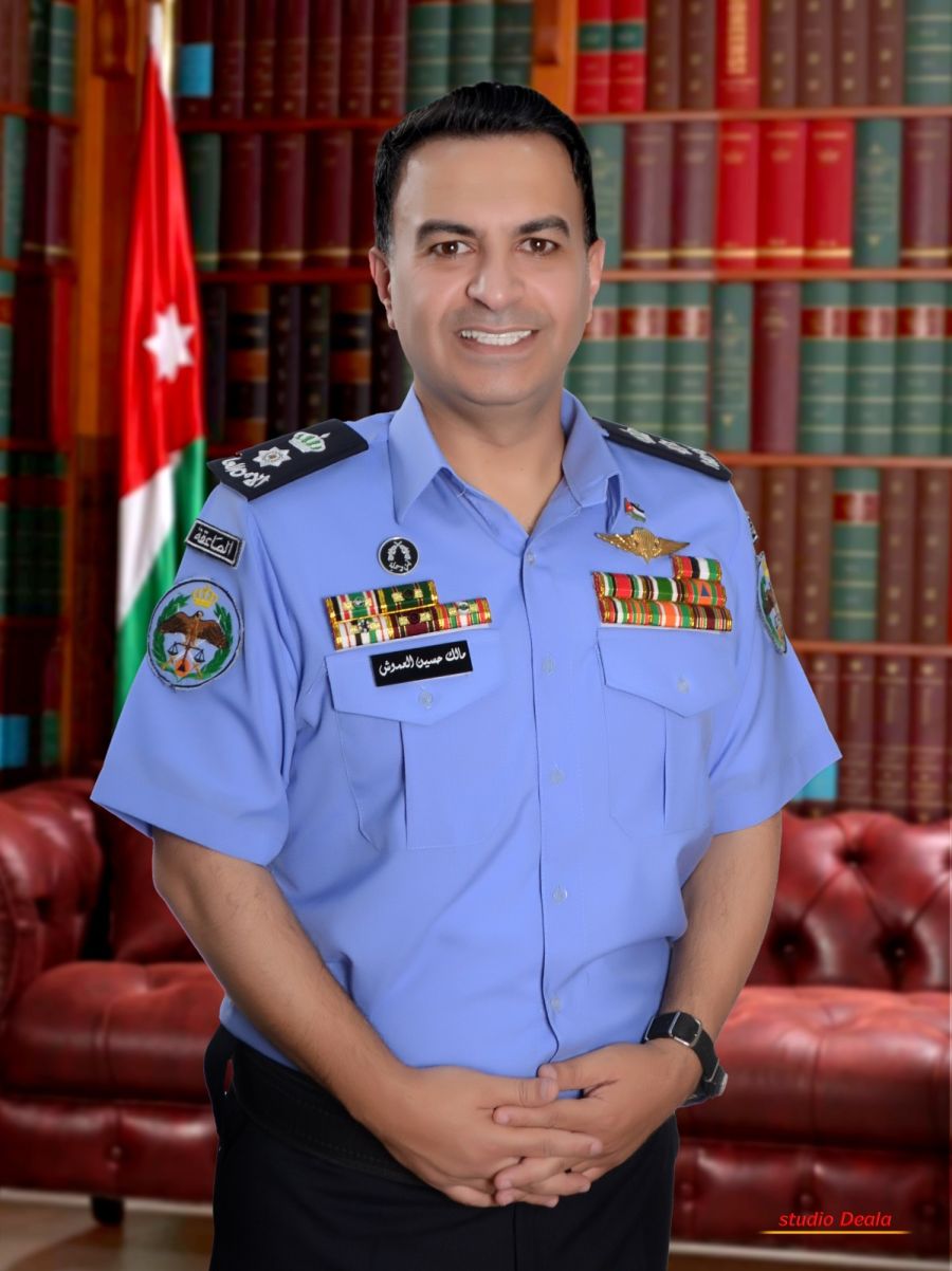 المقدم مالك حسين العموش.. مبارك الارادة