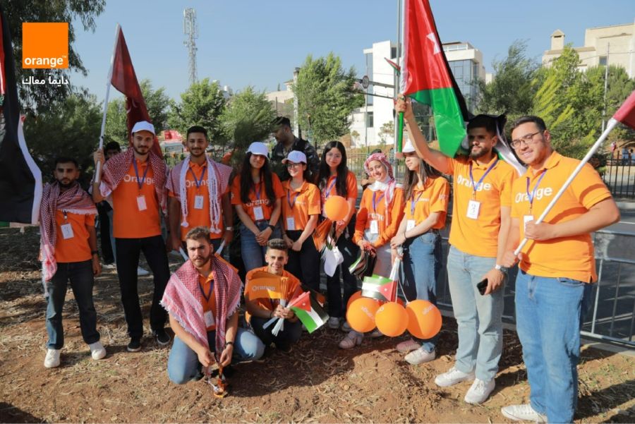 أورنج الأردن تشارك الأردنيين فخرهم باليوبيل