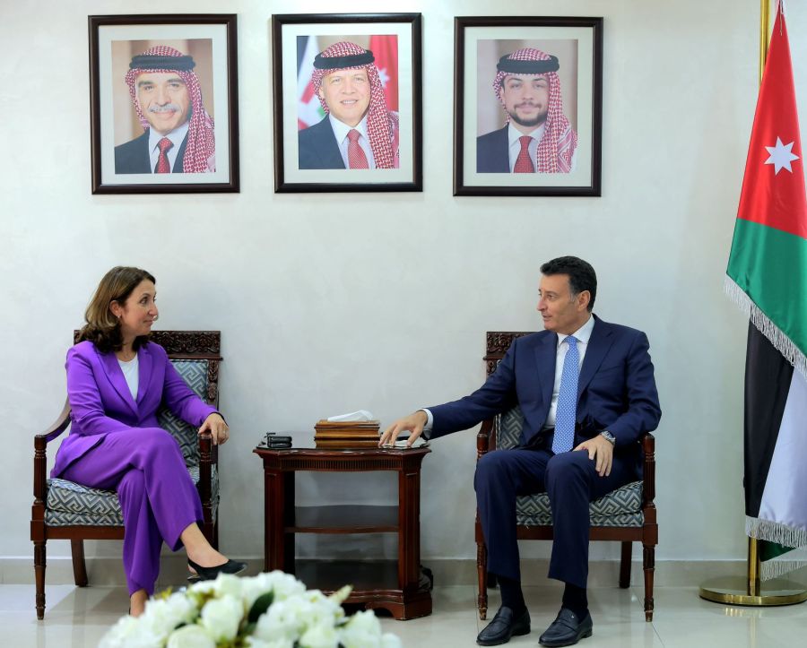 الصفدي ونائب رئيسة البرلمان الألماني يؤكدان