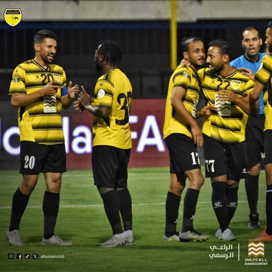 الحسين إربد الى نهائي كأس الأردن