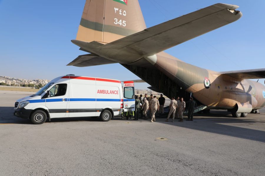 بتوجيهات ملكية.. القوات المسلحة ترسل طائرة