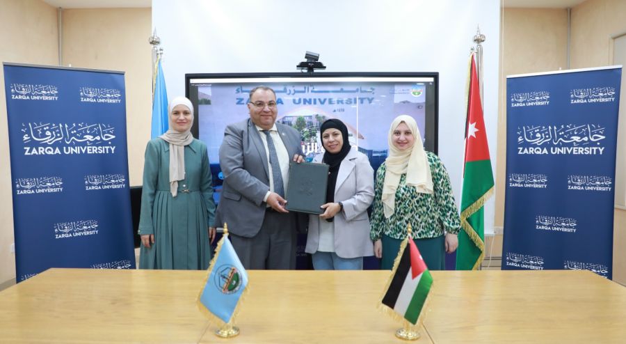 تعاون أكاديمي وتدريبي بين جامعة الزرقاء