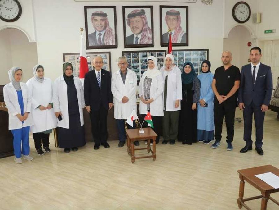 اليابان تسلم معدات طبية لجمعية جمزو