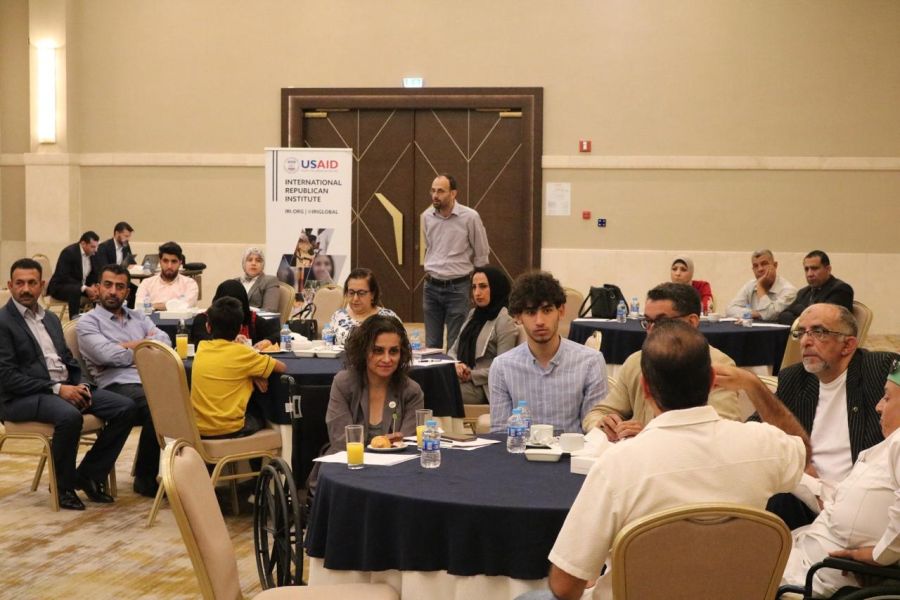 اقتراع الأشخاص ذوي الإعاقة طريق الأحزاب