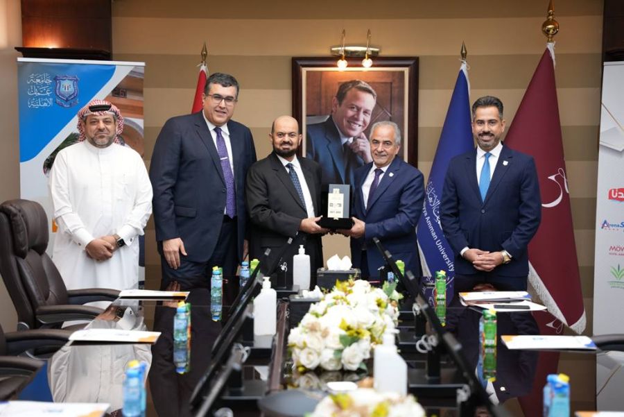 مذكرة تفاهم بين جامعة عمان الأهلية