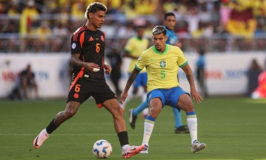 البرازيل تتعادل مع كولومبيا وتتأهل لدور