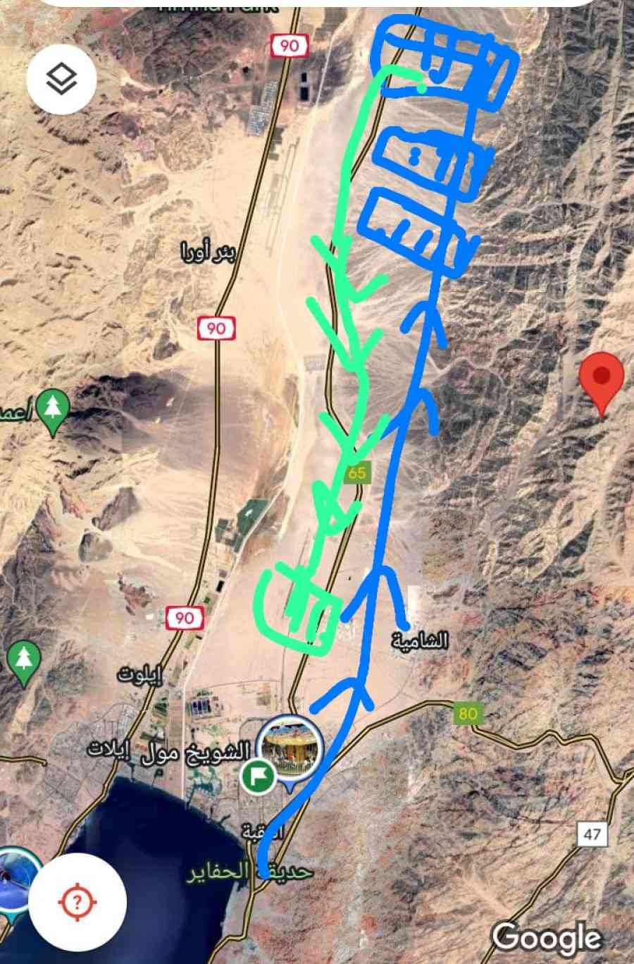 أمام معالي نايف الفايز: تكييف العقبة