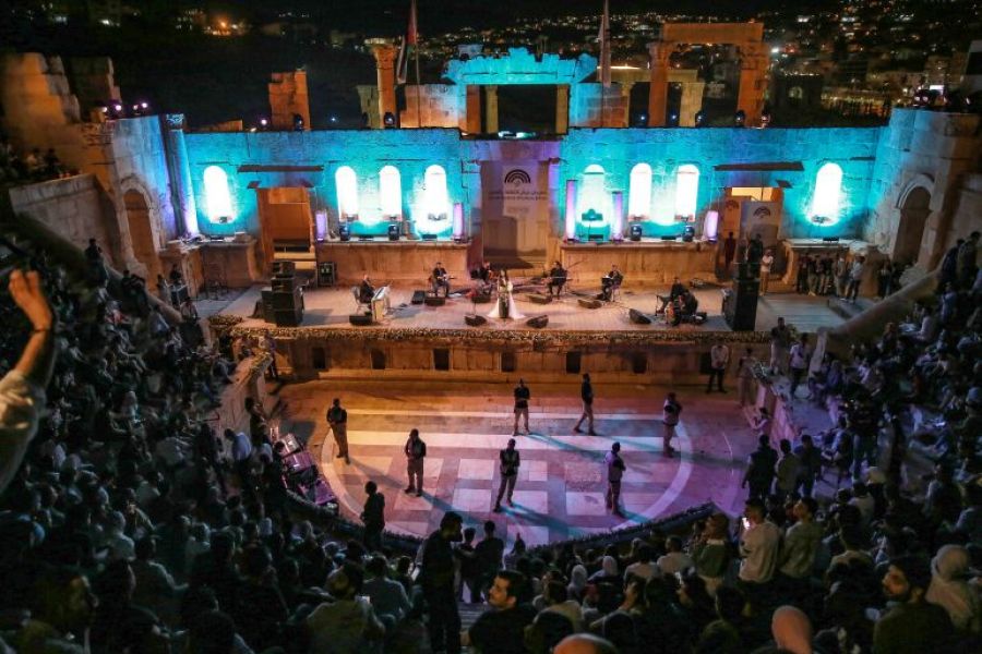 مهرجان جرش 2024 يجسد الوفاء والتضامن