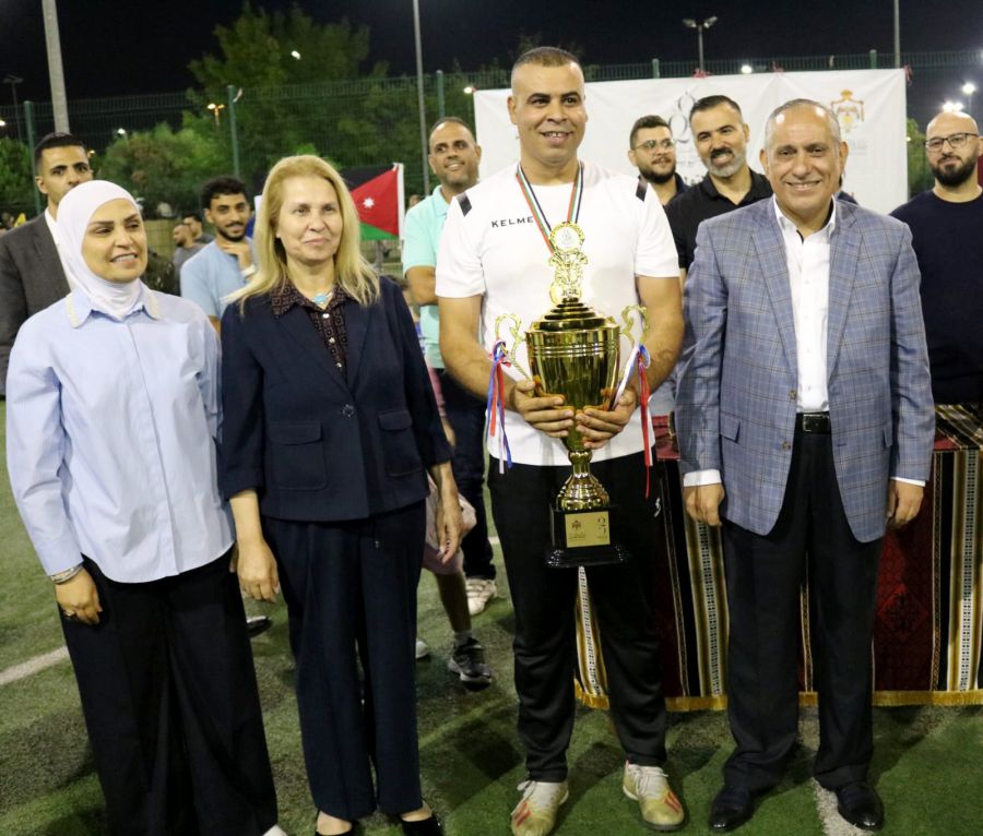 وزارة العدل تختتم بطولة اليوبيل الفضي