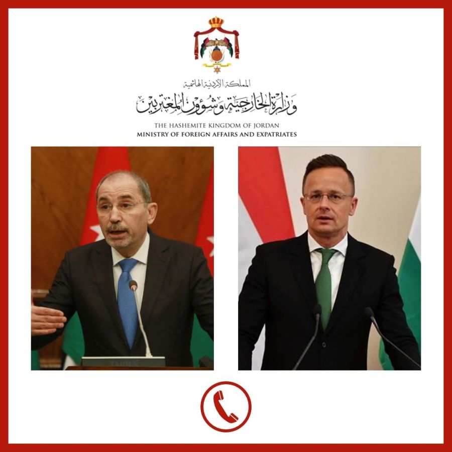 الصفدي وسيارتو يبحثان جهود التوصل لوقف