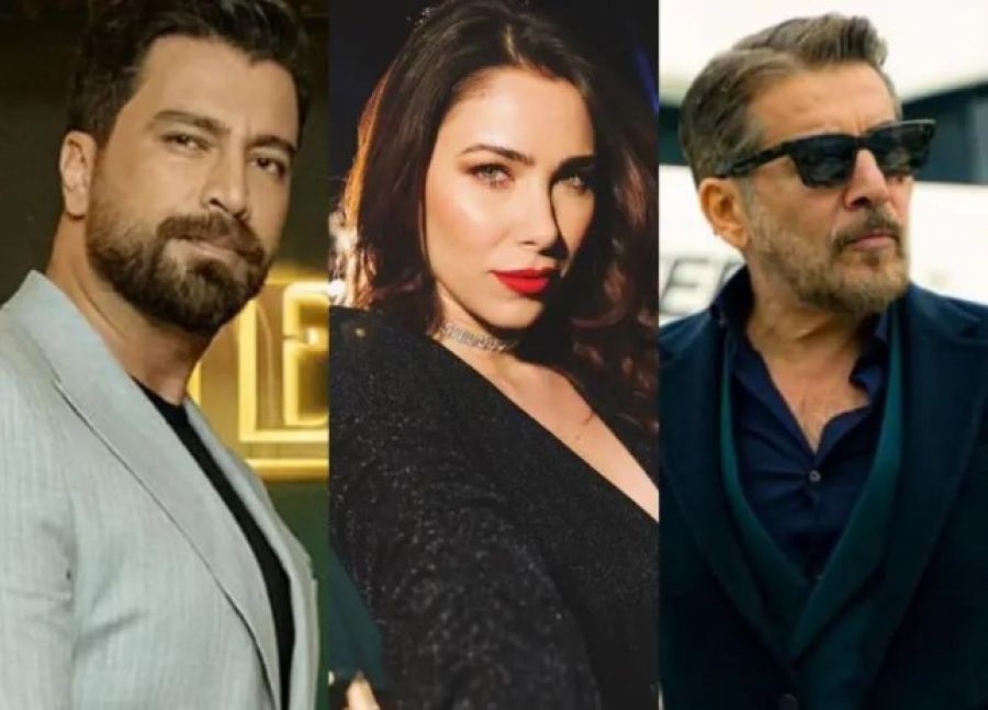 عابد فهد ودانييلا رحمة ومعتصم النهار