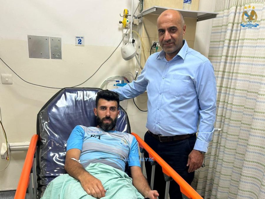 بهاء عبد الرحمن يتعرض لوعكة صحية