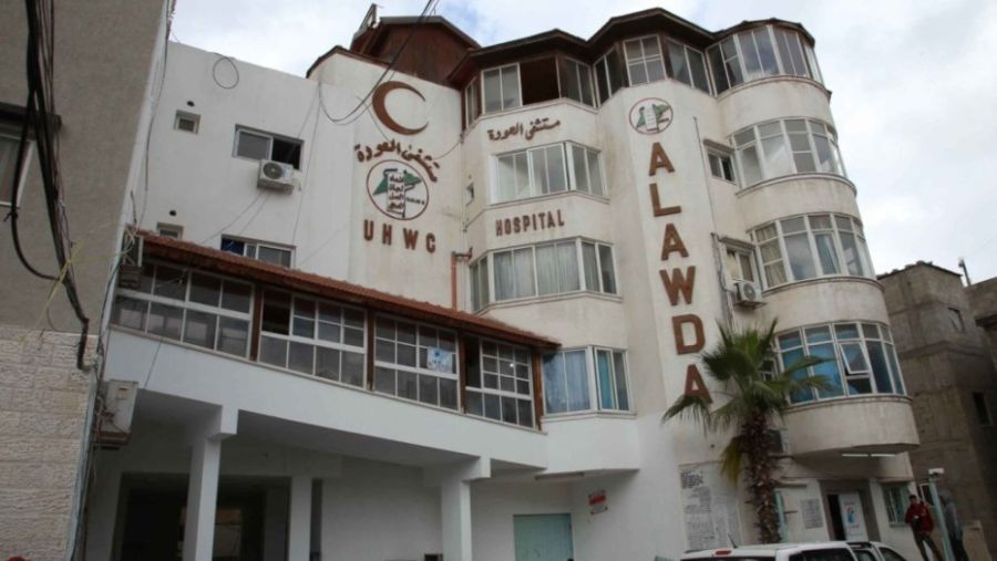 مستشفى العودة: إنقاذ جنين من رحم