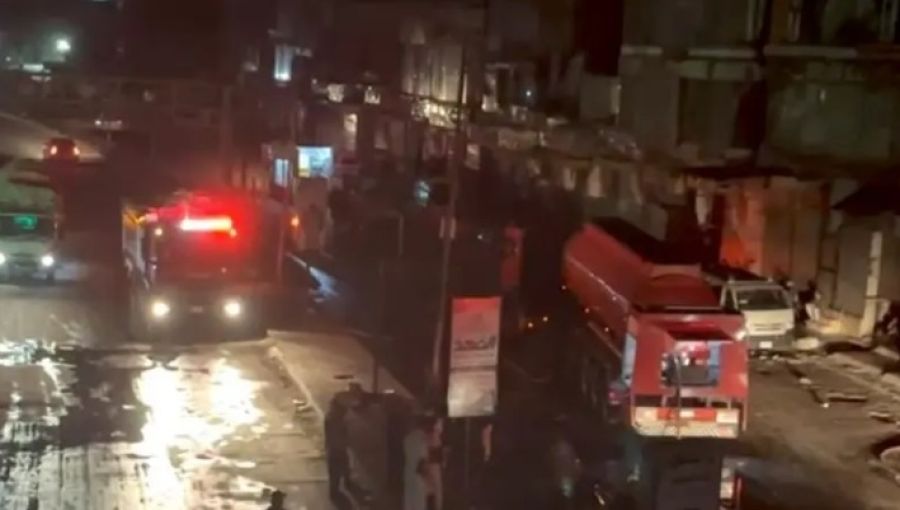 حريق ضخم بحارة اليهود في مصر..