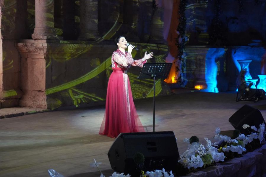 ديانا كرزون في افتتاح جرش 2024..