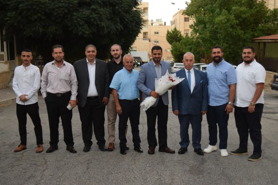 قراءة فاتحة الناشط الشبابي يزن أبو