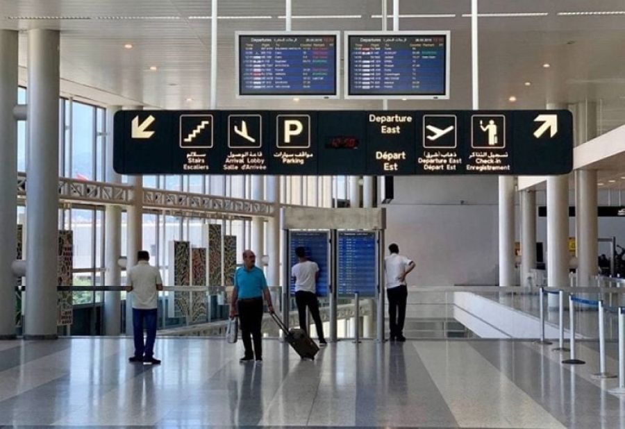 إلغاء رحلات جوية في مطار بيروت