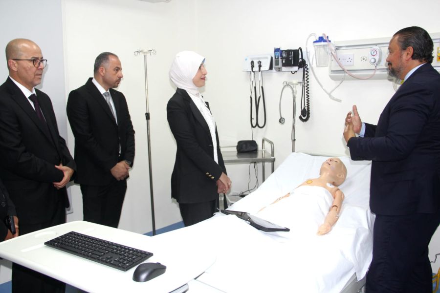 افتتاح مختبر المحاكاة في نقابة الممرضين