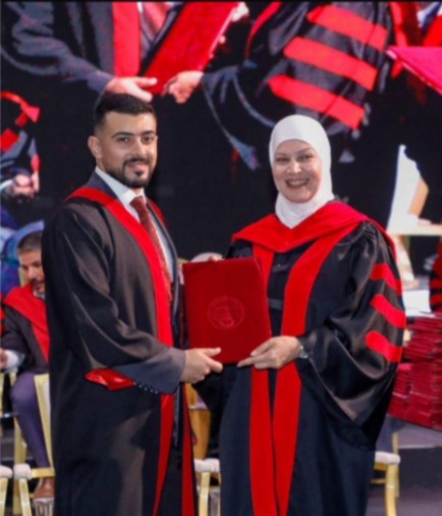 منصور الدين محمد العبداللات.. مبارك التخرج