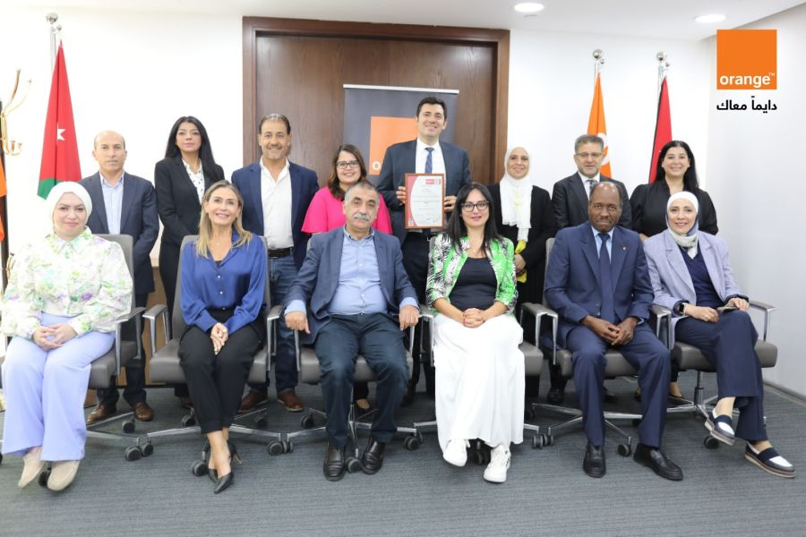 أورنج الأردن تواصل الالتزام بتطبيق مبادئ