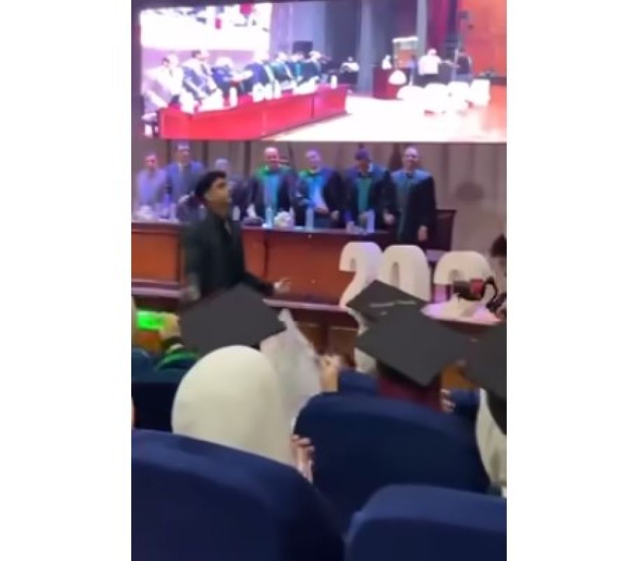 إحالة الطالب المصري الراقص للتحقيق.. وتعليق