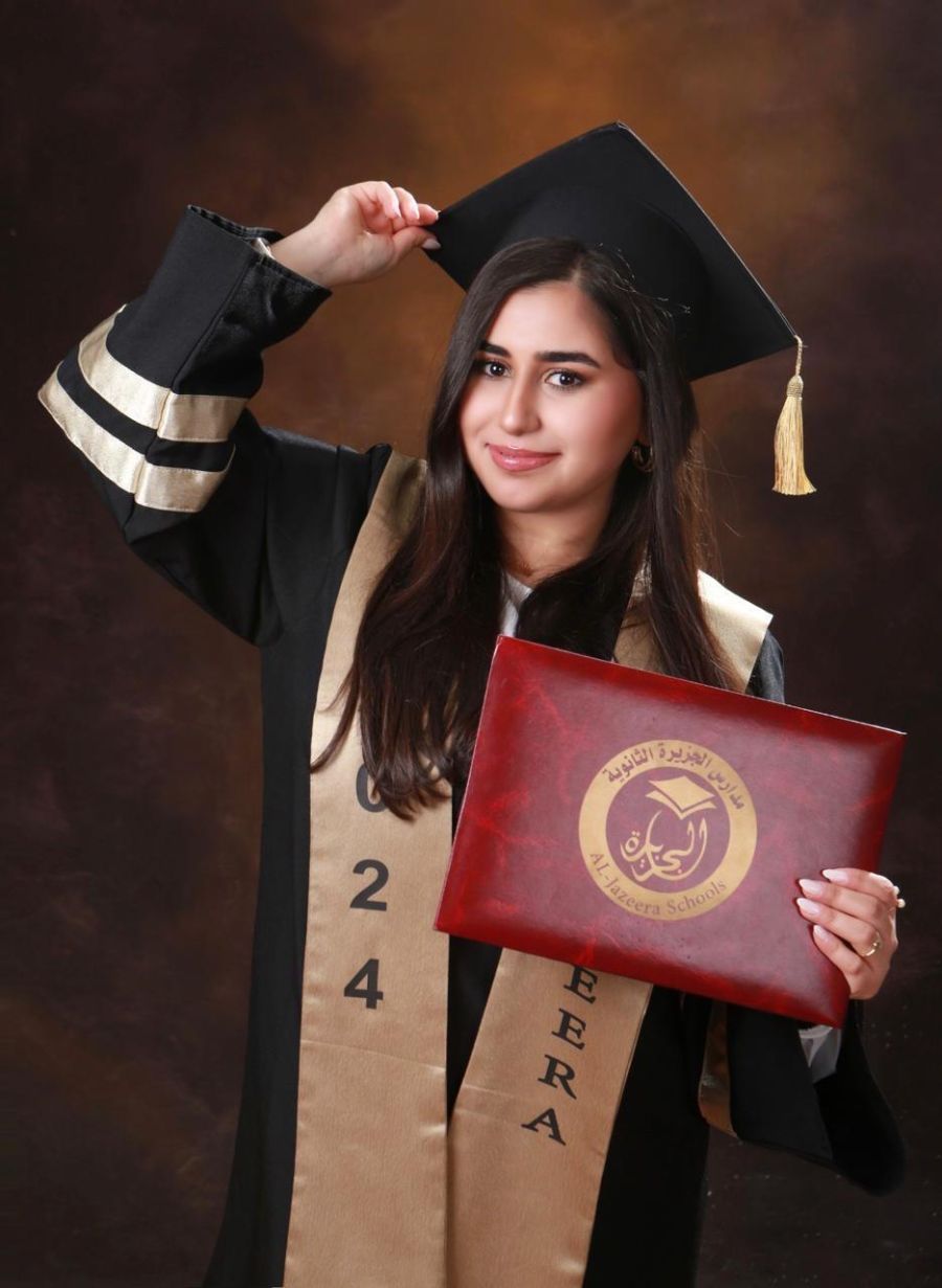 غالية ابنة الشيخ خالد نواف العيطان..