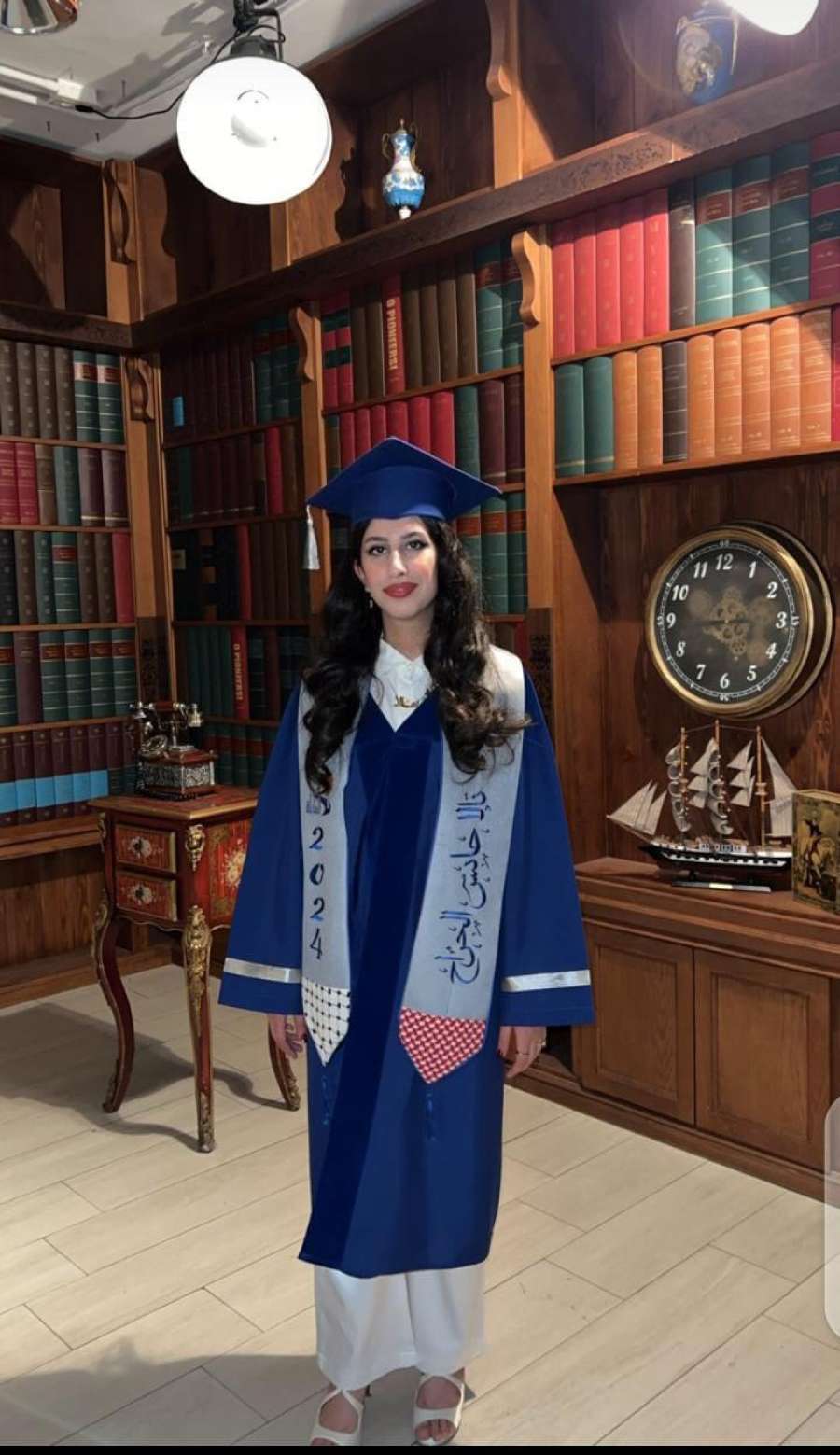 تالا ابنة الصحفي حابس الجراح.. مبارك