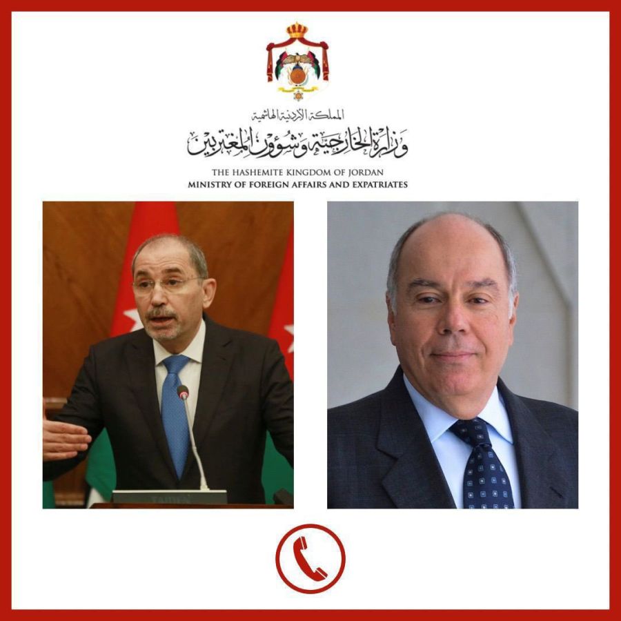 الصفدي يبحث هاتفيا مع نظيره البرازيلي