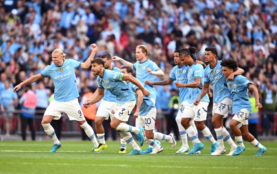 السيتي يهزم اليونايتد بالترجيح ويتوج بطلا