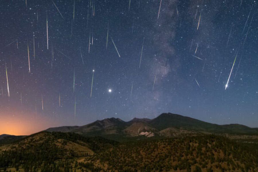 شهب البرشاويات في سماء المملكة الاثنين