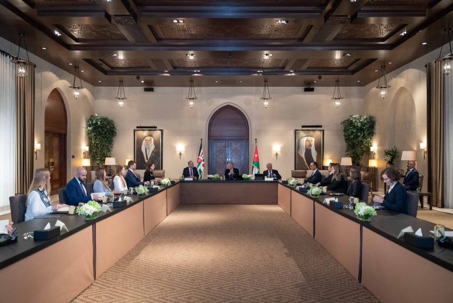 الملك: الأردن لن يكون ساحة حرب..