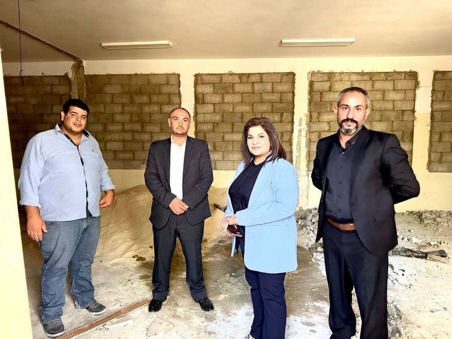 العجارمة تتفقد أعمال الإنشاءات والتوسعة لتخصصات