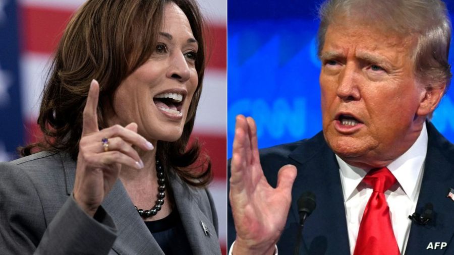 هاريس وترامب يتوافقان على إجراء مناظرتين