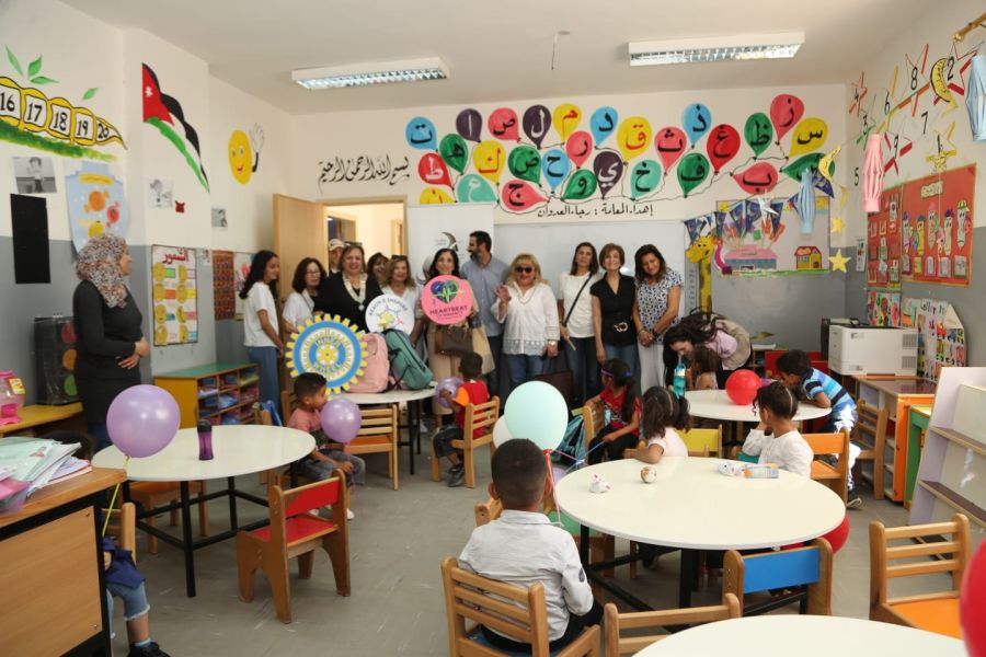 البر والإحسان تسلم مساعدات نادي انرويل