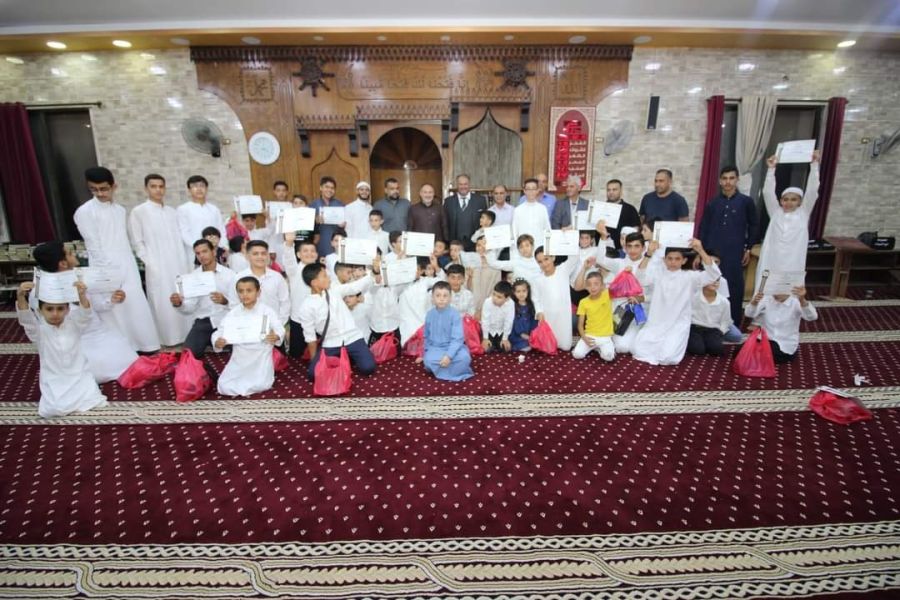 تخريج طلبة المراكز الصيفية لتحفيظ القرآن
