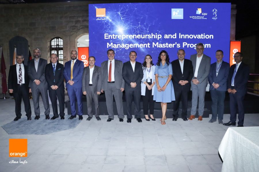 أورنج الأردن ترعى إطلاق برنامج الماجستير