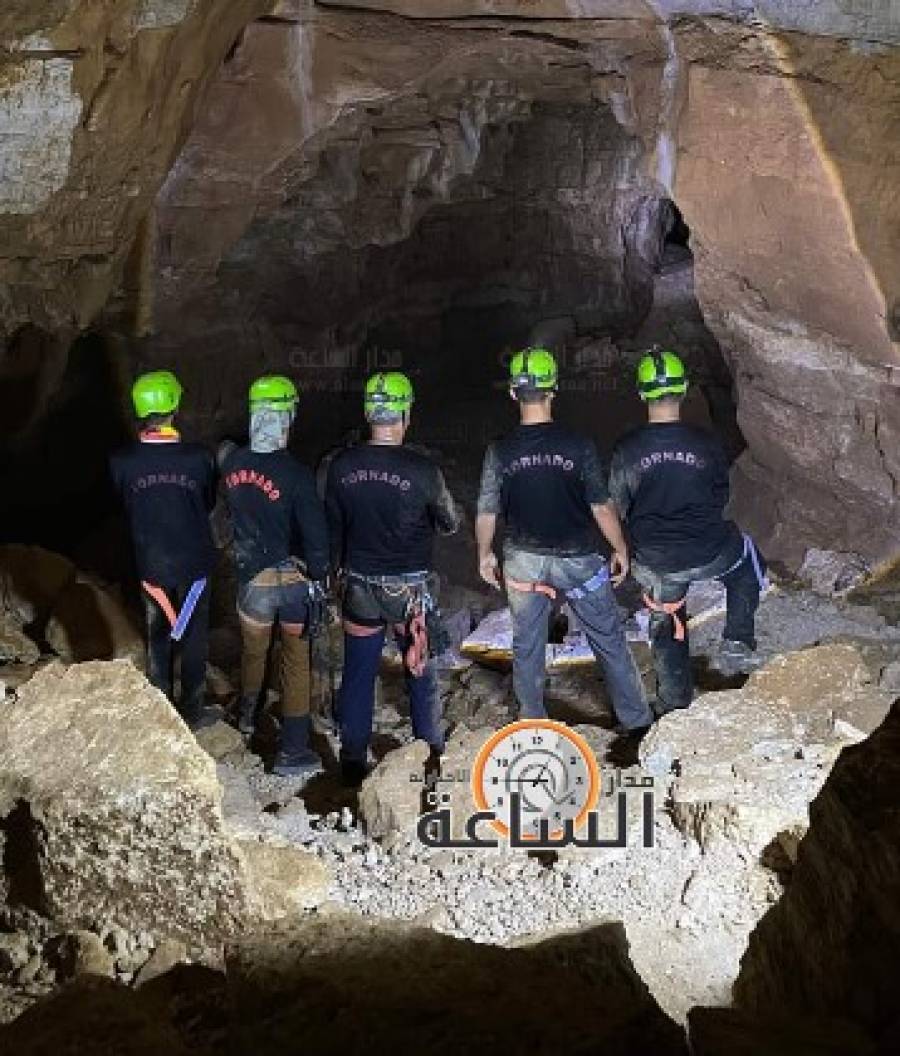 فريق تورنيدو يوثق الكهف العجيب في