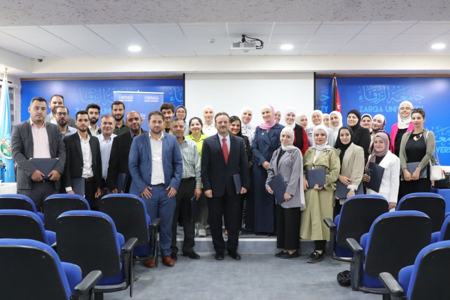 صيدلة الزرقاء تعقد امتحان الاوسكي