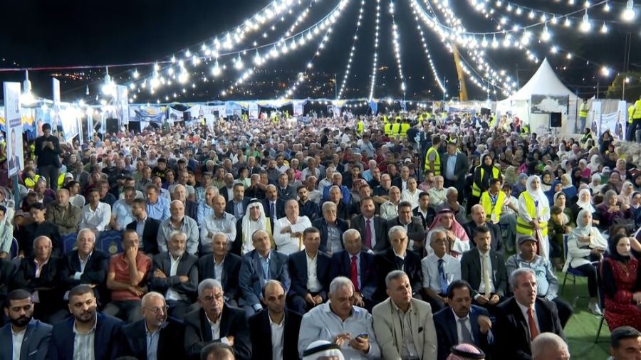 عجلون تستقبل حزب إرادة بحشد جماهيري