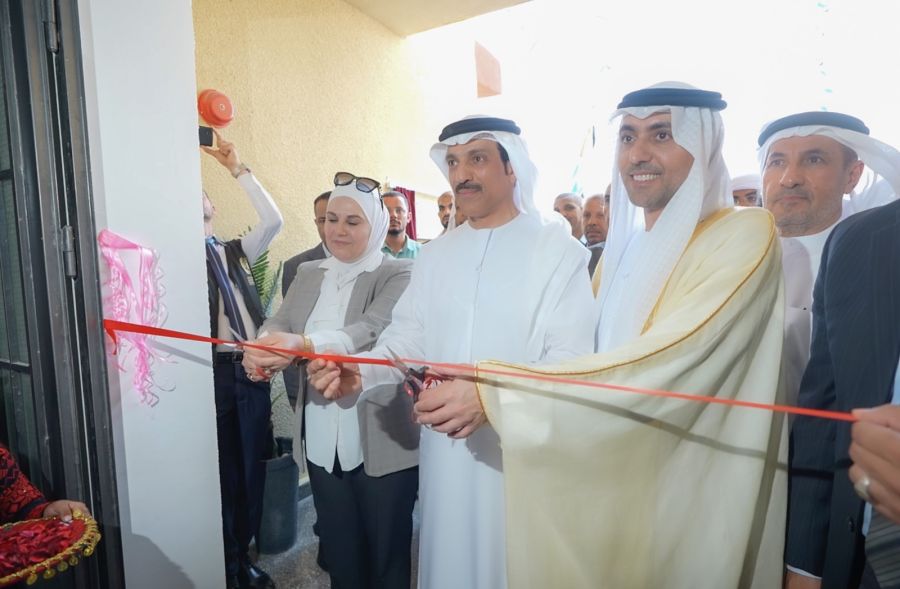 النعيمي يفتتح مدرسة سويمة الأساسية المختلطة