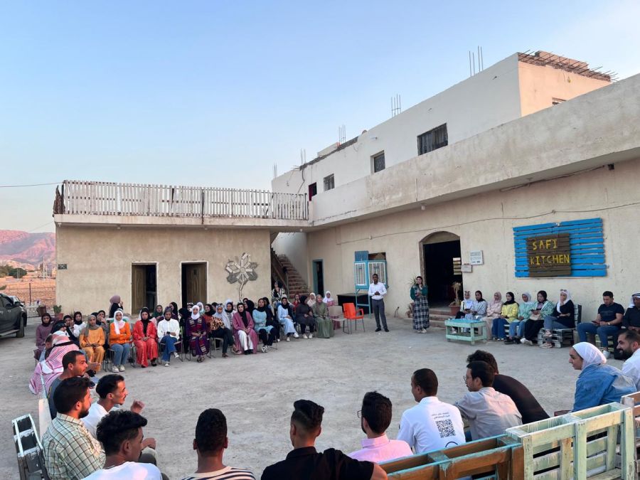 حدادين في غور الصافي: التيار الديمقراطي