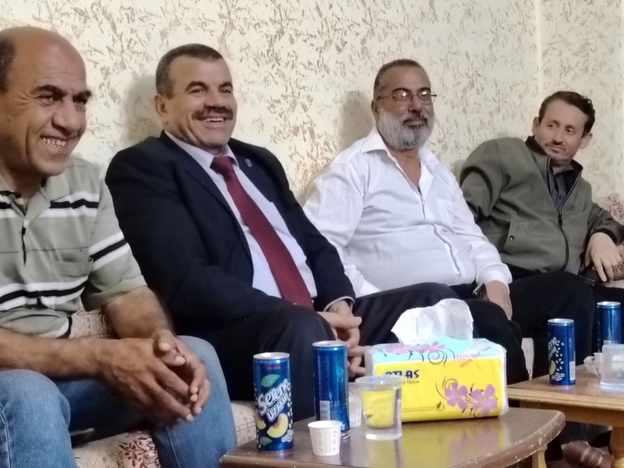 العماوي يلتقي نخبا عجلونية بحديث عن